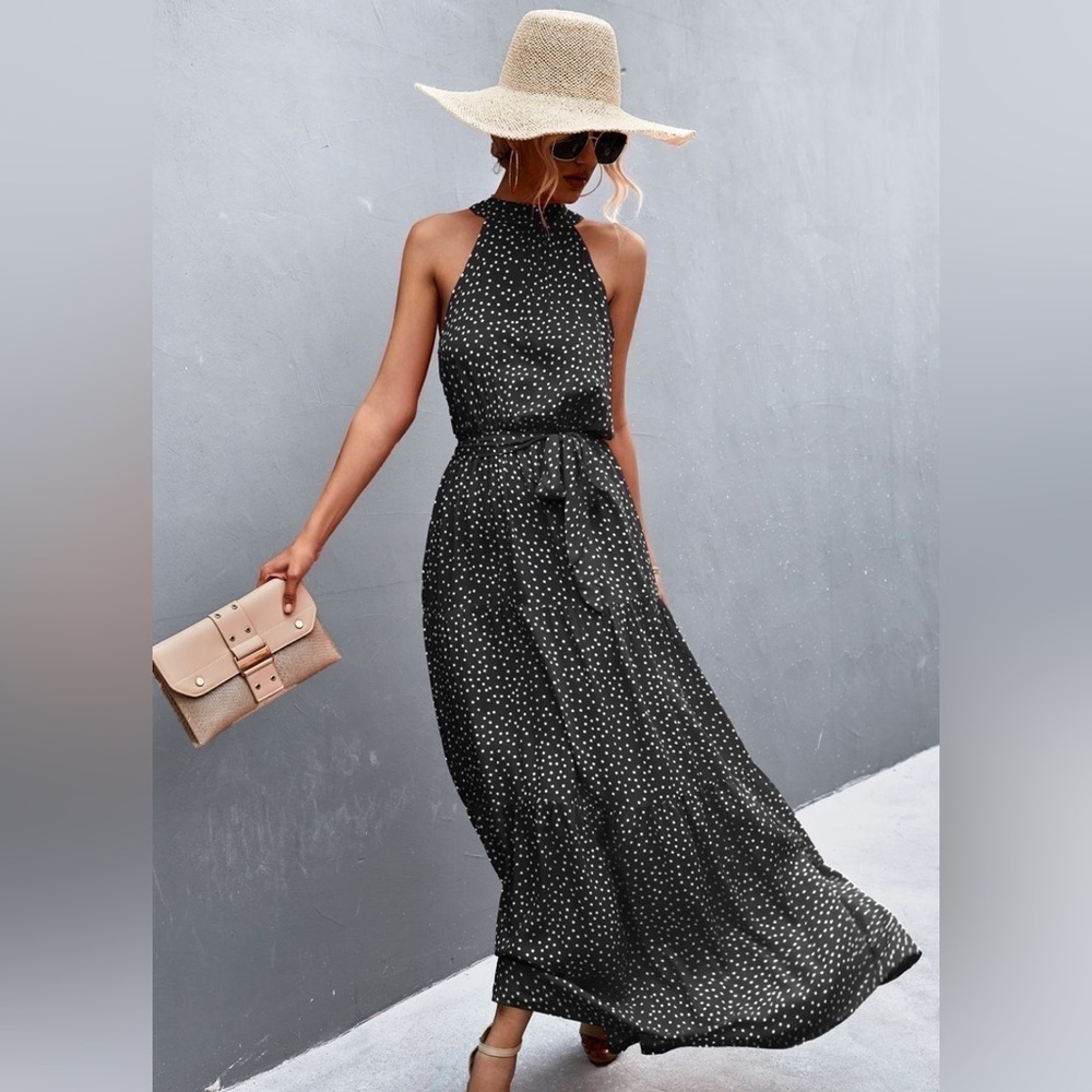 Let Me Remind You Printed Maxi Dress